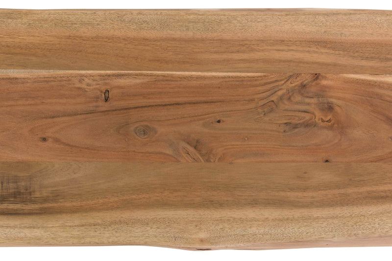 Pending - Primo International Dining Bench Loomie Wood Dining Bench In Brown