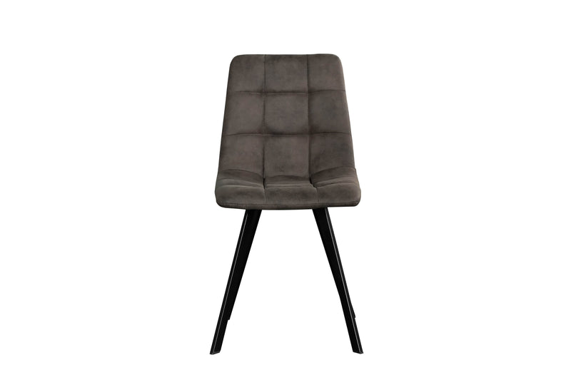 Pending - Primo International Dining Chair Dalen Microfiber Dining Chair (Set Of 2) In Grey