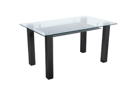 Pending - Primo International Dining Table Bruno Leatherette Dining Table in Black