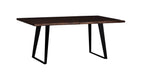 Pending - Primo International Dining Table Harbour 70" Rustic Wood Dining Table In Brown/Black