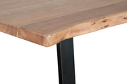 Pending - Primo International Dining Table Kiel 70" Wood And Metal Dining Table In Black