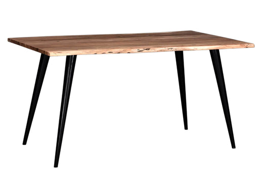 Pending - Primo International Dining Table Palmerston 48" Natural Wood Live Edge Dining Table In Brown/Black