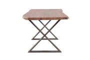 Pending - Primo International Dining Table Sutherland 70" Rustic Dining Table In Brown