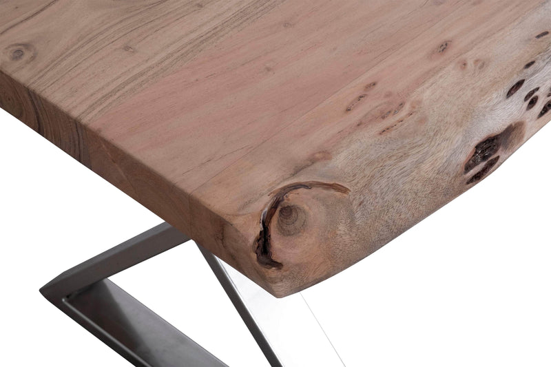 Pending - Primo International Dining Table Sutherland 70" Rustic Dining Table In Brown