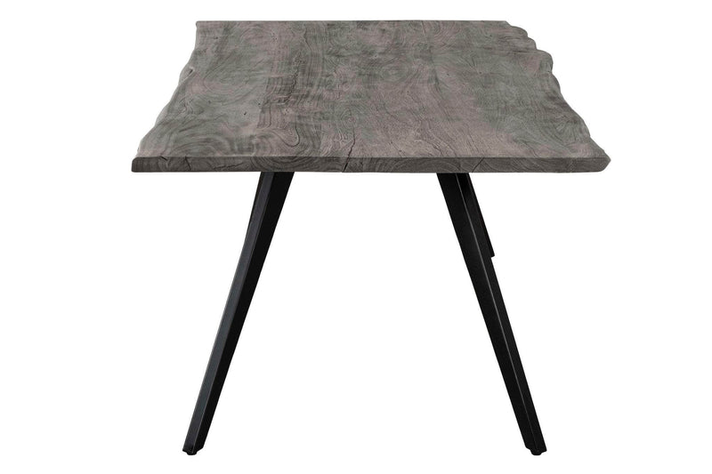 Pending - Primo International Dining Table Wexford Wood Dining Table, Grey Wood In Grey/Black