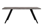 Pending - Primo International Dining Table Wexford Wood Dining Table, Grey Wood In Grey/Black