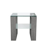 Pending - Primo International End Table Caleb End Table With Shelf In Black