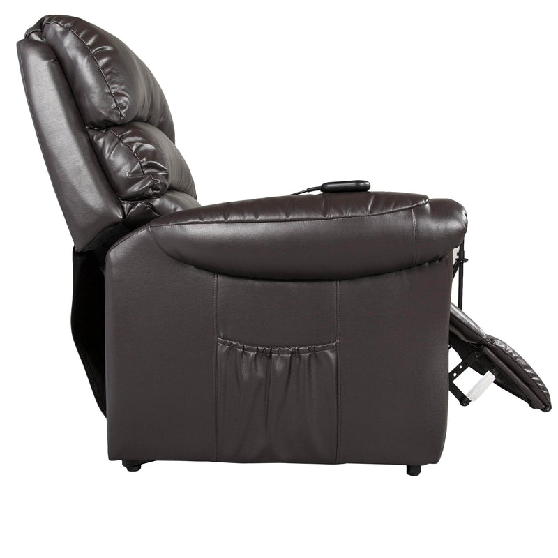 Pending - Primo International Fitzgerald Bonded Leather Power Lift Chair - Available in 2 Colours