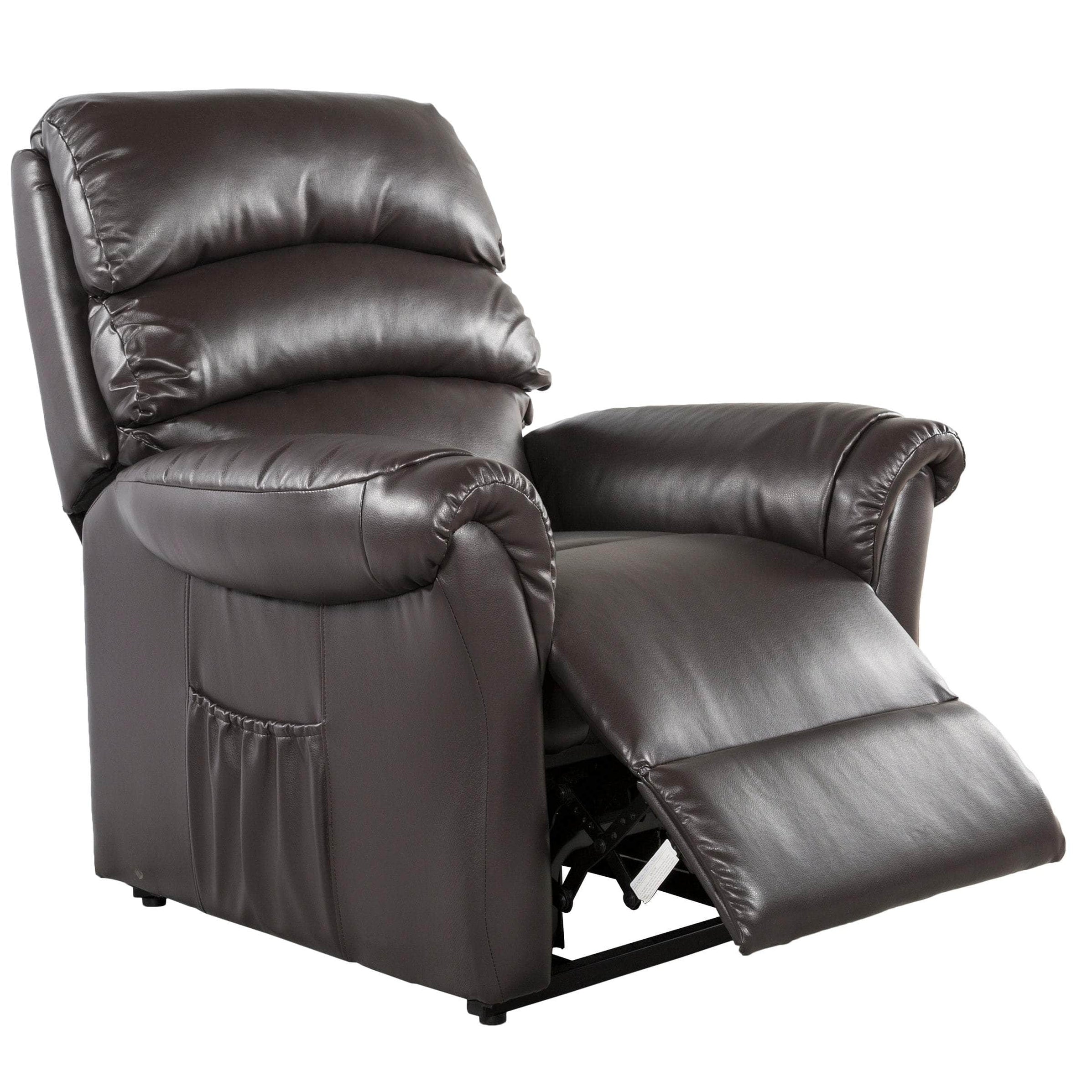 Primo International Fitzgerald Bonded Leather Power Lift Reclining ...