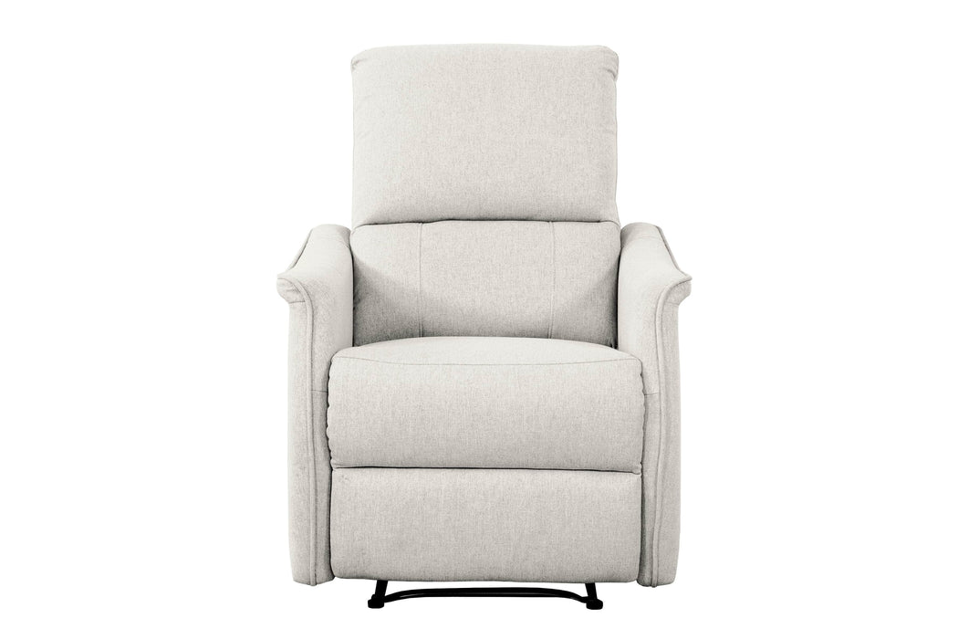 Pending - Primo International Recliner Cicely Rocker Recliner, Tweed Cream In Grey