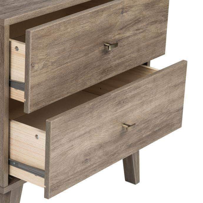 Milo Mid Century Modern 4-drawer Chest - Available in 4 Colours