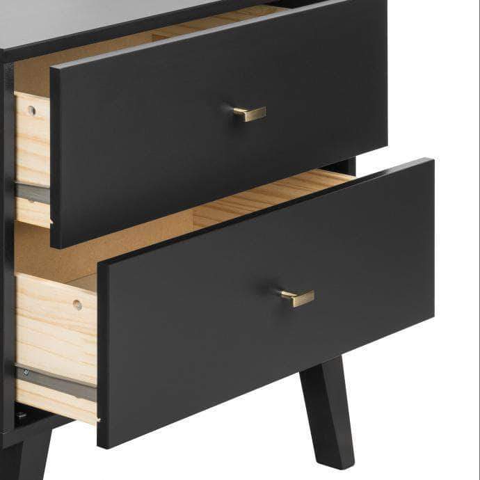 Milo Mid Century Modern 6-drawer Dresser - Available in 4 Colours