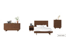 Pending - Rustic Classics Jasper 4 Piece Reclaimed Wood Platform Bedroom Furniture Set in Brown - Available in 2 Sizes