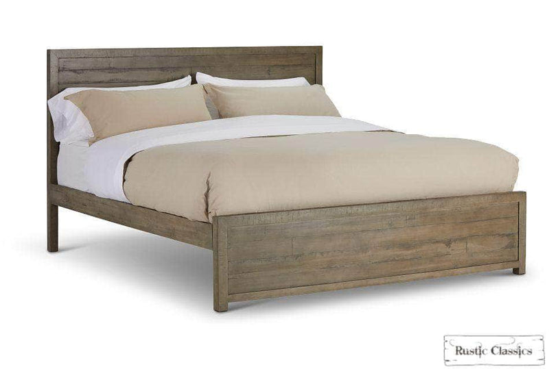 Pending - Rustic Classics Whistler Reclaimed Wood Platform Bed in Grey - Available in 2 Sizes