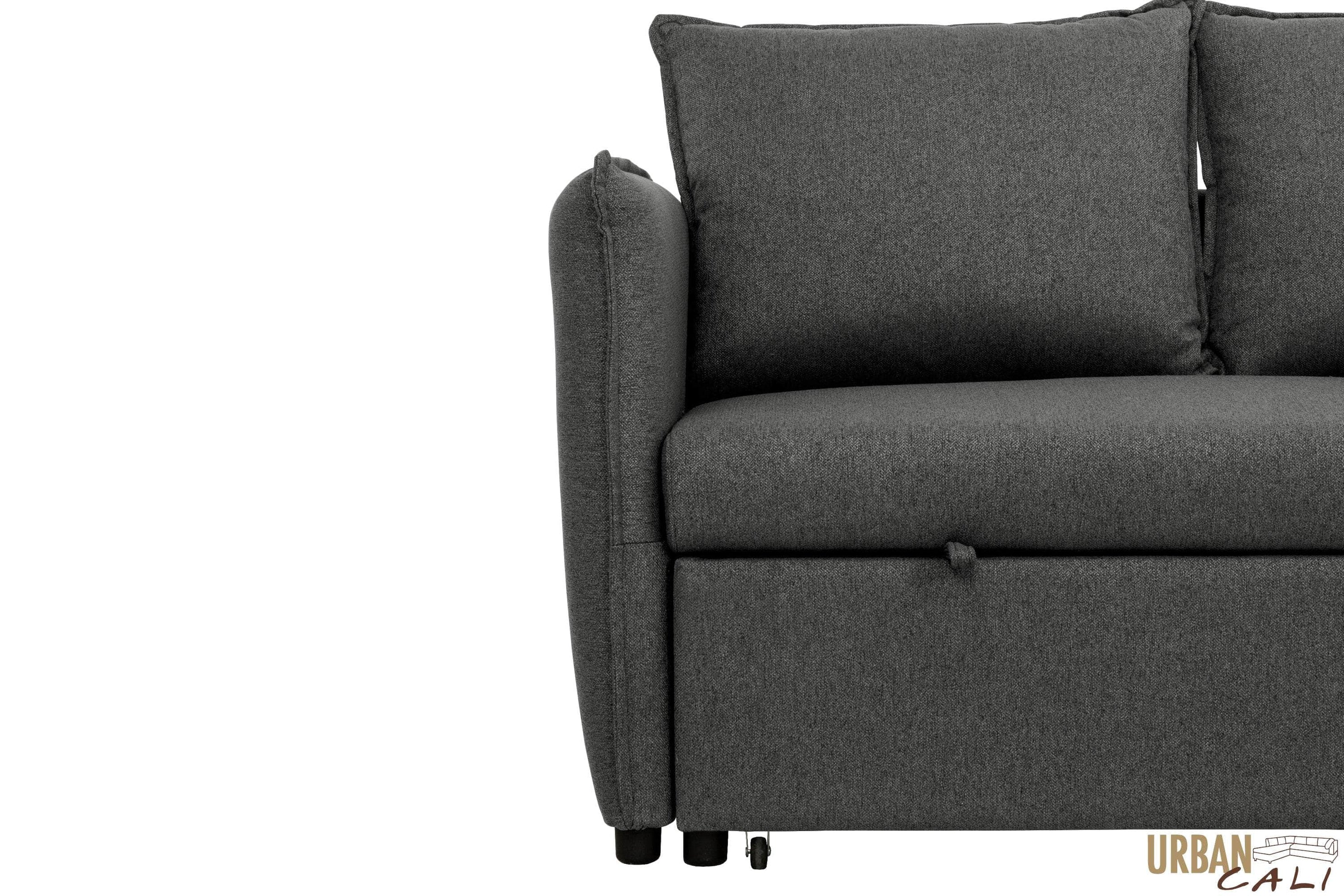 Urban Cali Laguna Sleeper Sectional Sofa Bed with Reversible Storage