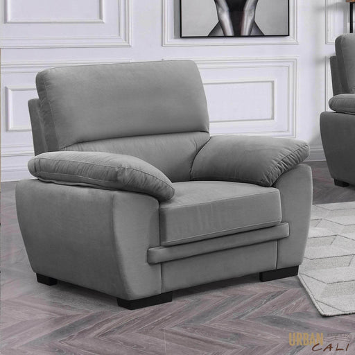 Pending - Urban Cali Monterey 42" Pillow Top Arm Chair in Cotton Fabric - Available in 2 Colours