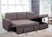 Pending - Urban Cali Right Facing Chaise Malibu Sleeper Sectional Sofa Bed with Storage Chaise
