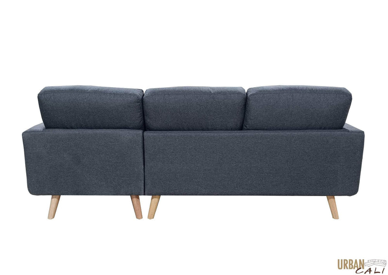 Pending - Urban Cali San Marino Tufted Sectional Sofa – Available in 2 Colours