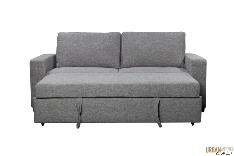 Pending - Urban Cali Sleeper Sectional Eureka Sleeper Sofa Bed in Solis Grey