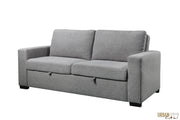 Pending - Urban Cali Sleeper Sectional Eureka Sleeper Sofa Bed in Solis Grey