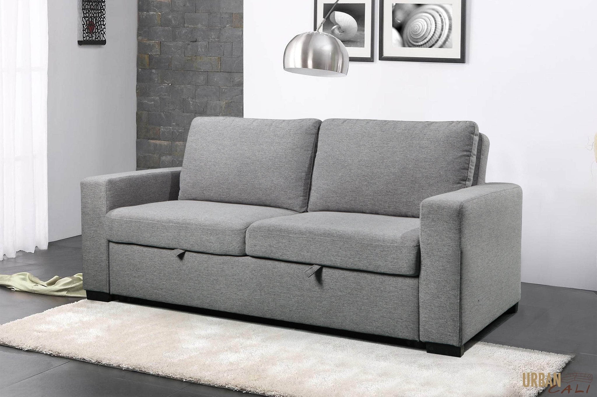 Primo International Vincenzo Modern Sleeper Loveseat Sofa Bed — Wholesale Furniture Brokers Canada