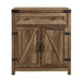 Walker Edison Accent Cabinet 30" Farmhouse Barn Door Accent Cabinet - Available in 2 Colours