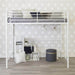 Pending - Walker Edison Bed White Premium Metal Full Size Loft Bed - Available in 3 Colours