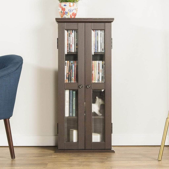 Pending - Walker Edison Espresso 41" Wood Bookcase - Available in 4 Colours