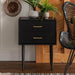 Pending - Walker Edison Side Table Modern Side Table - Available in 4 Colours