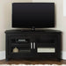 Pending - Walker Edison TV Stand Black 44" 2 Door Wood Corner TV Stand - Available in 2 Colours