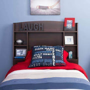 Prepac Astrid Bedroom Collection Espresso Astrid Twin Headboard - Multiple Options Available