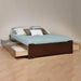 Prepac Bed Full / Espresso Coal Harbor Mate’s Platform Storage Bed with 6 Drawers - Multiple Options Available