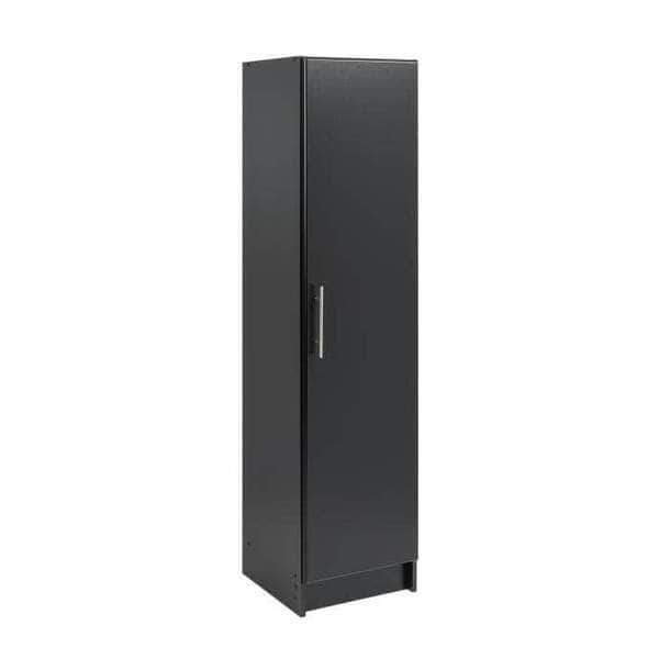 Prepac ELITE Home Storage Collection Black Elite 16 inch Broom Cabinet - Multiple Options Available