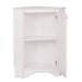 Prepac Elite Home Storage Collection Elite White Corner Storage Cabinet