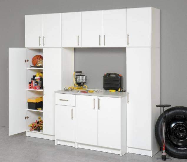Prepac ELITE Home Storage Collection White Elite 16 Inch Stackable Wall Cabinet - Multiple Options Available