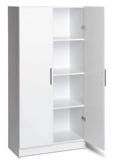 Prepac ELITE Home Storage Collection White Elite 32 inch Storage Cabinet - Multiple Options Available