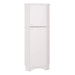 Prepac Elite Home Storage Collection White Elite Tall Two Door Corner Storage Cabinet - Multiple Options Available