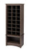 Prepac Entryway Espresso Tall Shoe Cubbie Cabinet - Multiple Options Available