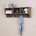 Prepac Entryway Grey 48 Inch Wide Hanging Entryway Shelf - Multiple Options Available