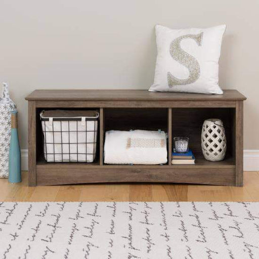 Prepac Entryway Grey Cubbie Bench - Multiple Options Available