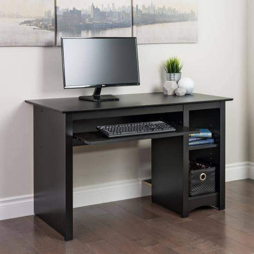 Prepac Home Office Black Computer Desk