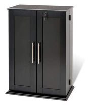 Prepac Multimedia Storage Black Locking Media Storage Cabinet with Shaker Doors - Multiple Options Available