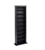 Prepac Multimedia Storage Black Slim Barrister Tower - Multiple Options Available
