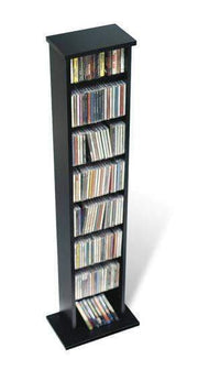 Prepac Multimedia Storage Black Slim Multimedia Storage Tower - Multiple Options Available