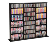 Prepac Multimedia Storage Black Triple Width Wall Storage - Multiple Options Available
