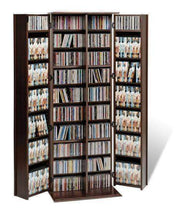 Prepac Multimedia Storage Espresso Grande Locking Media Storage Cabinet with Shaker Doors - Multiple Options Available