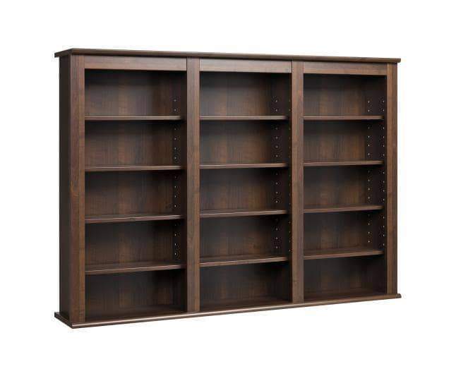 Prepac Multimedia Storage Espresso Triple Wall Mounted Storage - Multiple Options Available