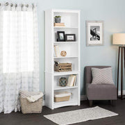Prepac Tall Bookcase, White