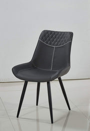 Primo International Dining Chair Grey Contemporary Upholstered Dining Chair Set - Available in 2 Colours