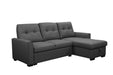 Pending - Primo International Sectional Sofa Tulli Slate Fiorenzo Media Sleeper - Available in 2 Colours